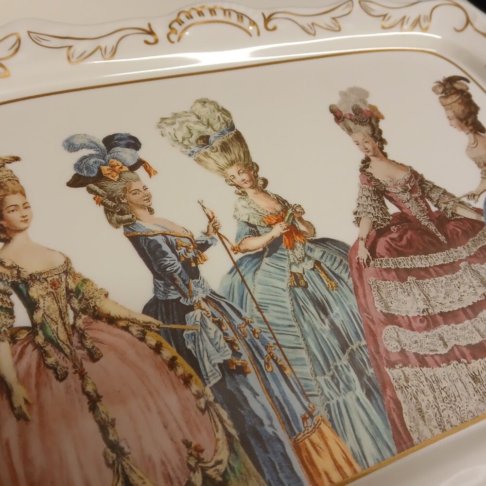 French Victorian Style Serving Tray